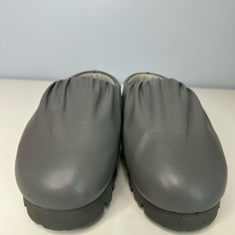Yume Yume Camp Shoe Vegan Leather Slip-On Gray Size 37 Made in Portugal - Picture 10 of 12